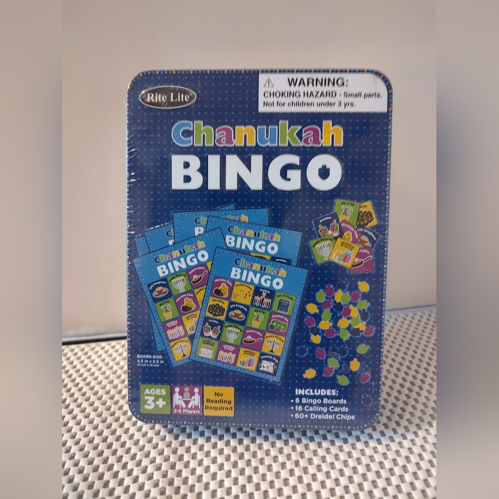 Chanukah Bingo Game NWT Holiday Rite Lite